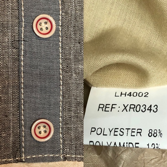 L33 Paris Cream/Gray Flora Sleeveless Bubble Dress - Picture 5 of 8